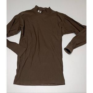 Under Armour Men's Storm Coldgear Mock Neck Compression Shirt Large